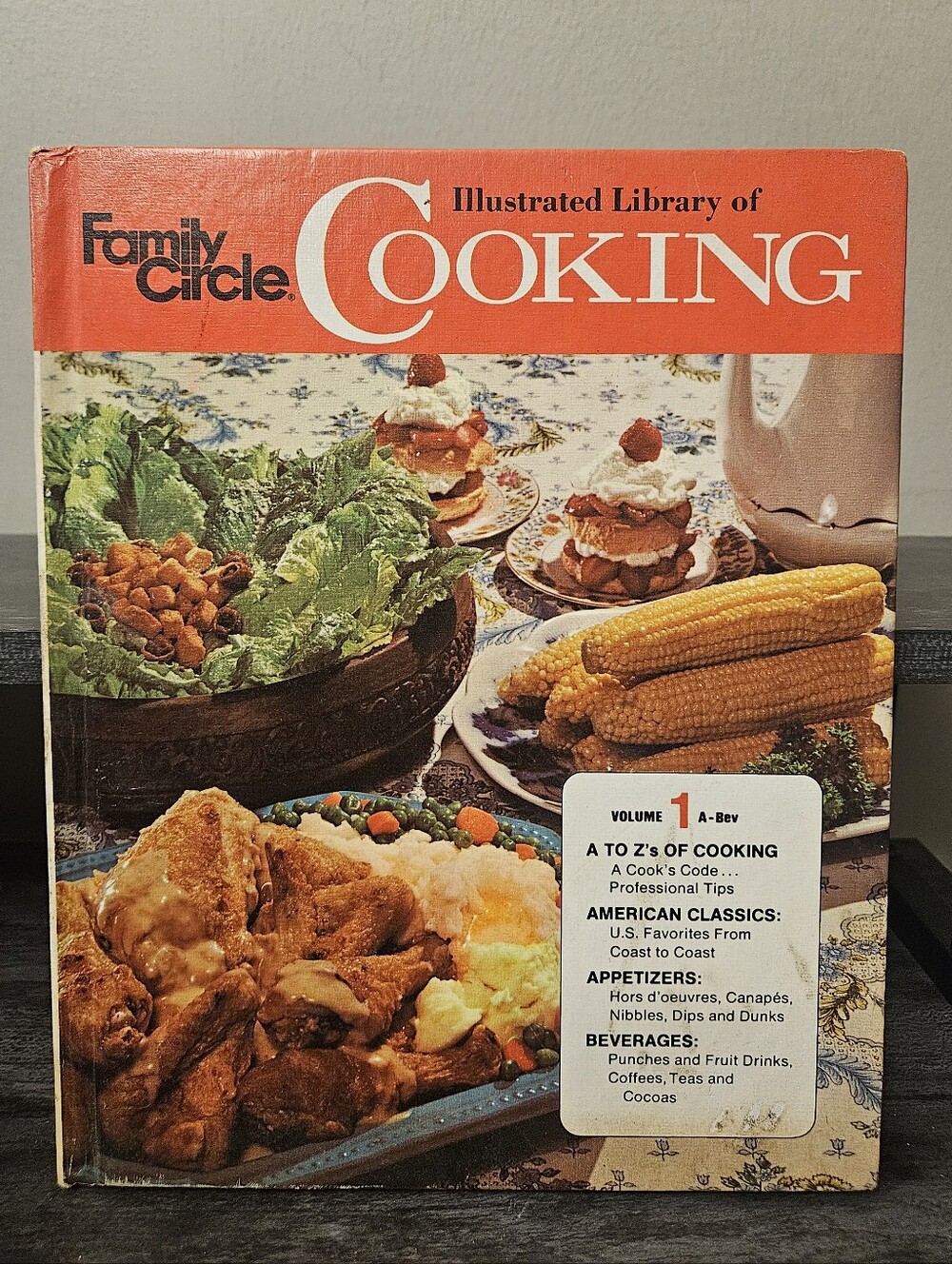 Vintage 1972 Family Circle Illustrated Library of Cooking Volume 1